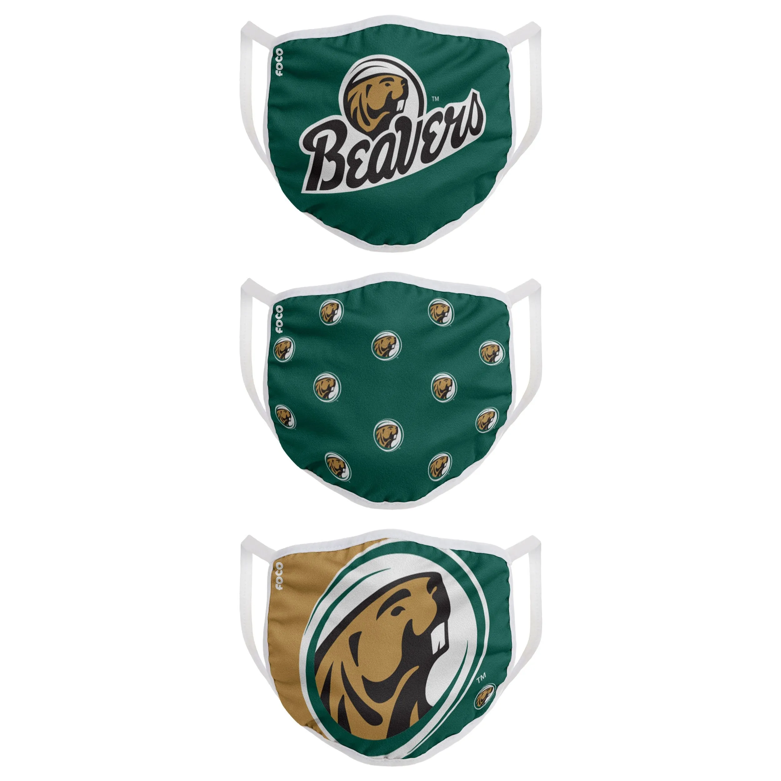 Bemidji State Beavers NCAA 3 Pack Face Cover