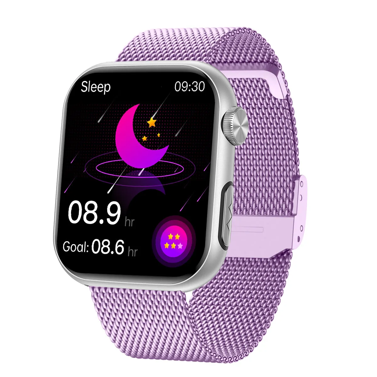 Best Upgrade FITVII® GT5 Pro Max Blood Pressure Monitoring Watch With Blood Glucose ECG Heart Rate Calls Health Fitness Tracker 2025