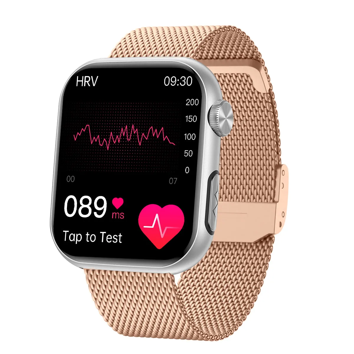 Best Upgrade FITVII® GT5 Pro Max Blood Pressure Monitoring Watch With Blood Glucose ECG Heart Rate Calls Health Fitness Tracker 2025