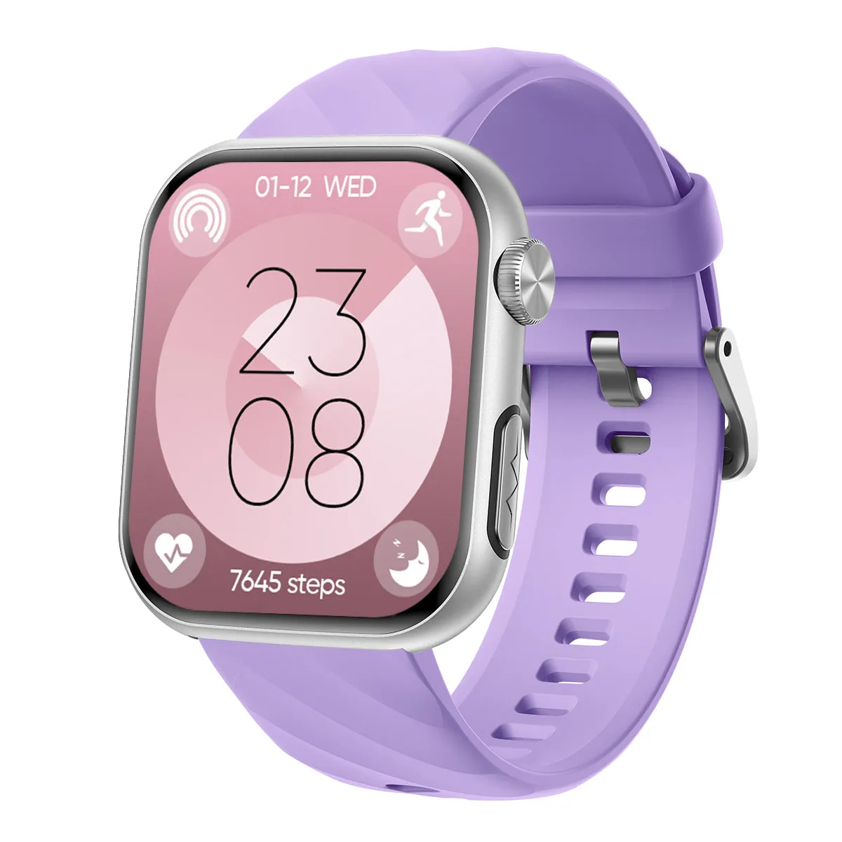 Best Upgrade FITVII® GT5 Pro Max Blood Pressure Monitoring Watch With Blood Glucose ECG Heart Rate Calls Health Fitness Tracker 2025
