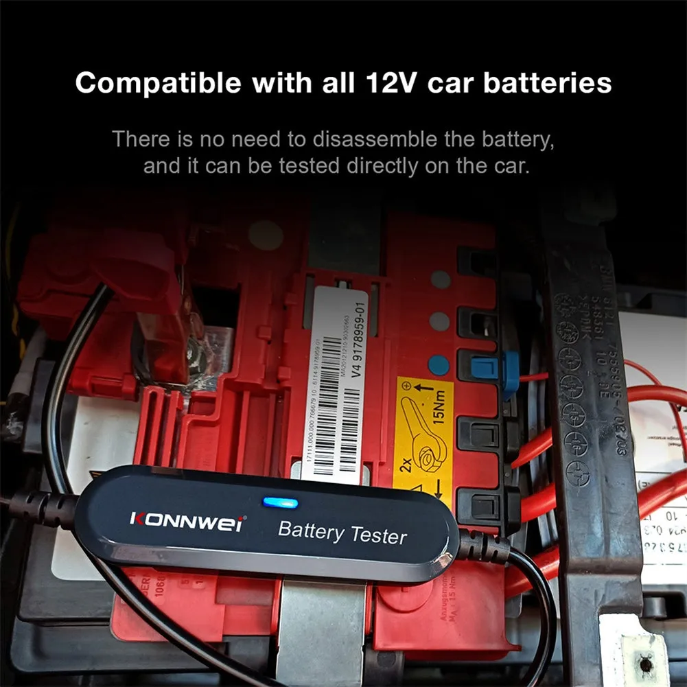BK100 BST360 Battery Tester Bluetooth 12v Battery Monitor