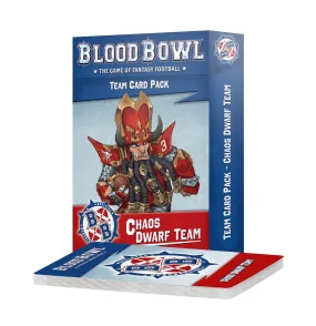 Blood Bowl: Chaos Dwarf Team – Card Pack