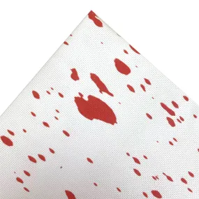 Blood Spatter Printed Cross Stitch Aida Fabric