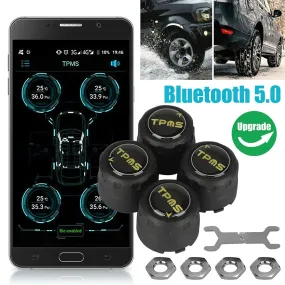 Bluetooth-compatible 5.0 Car  Tire  Pressure  Detector Wireless