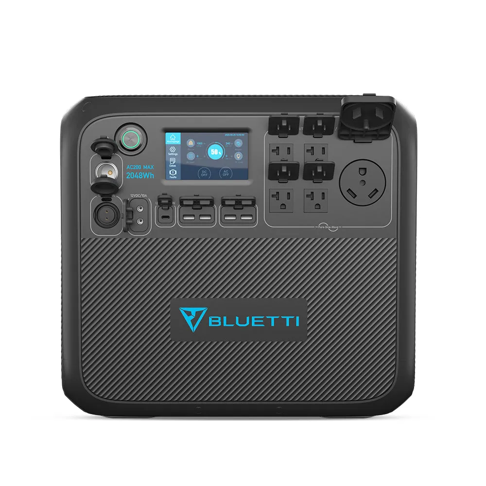 BLUETTI AC200MAX 2*B230/2*B300 3*PV200D | Solar Generator Kit