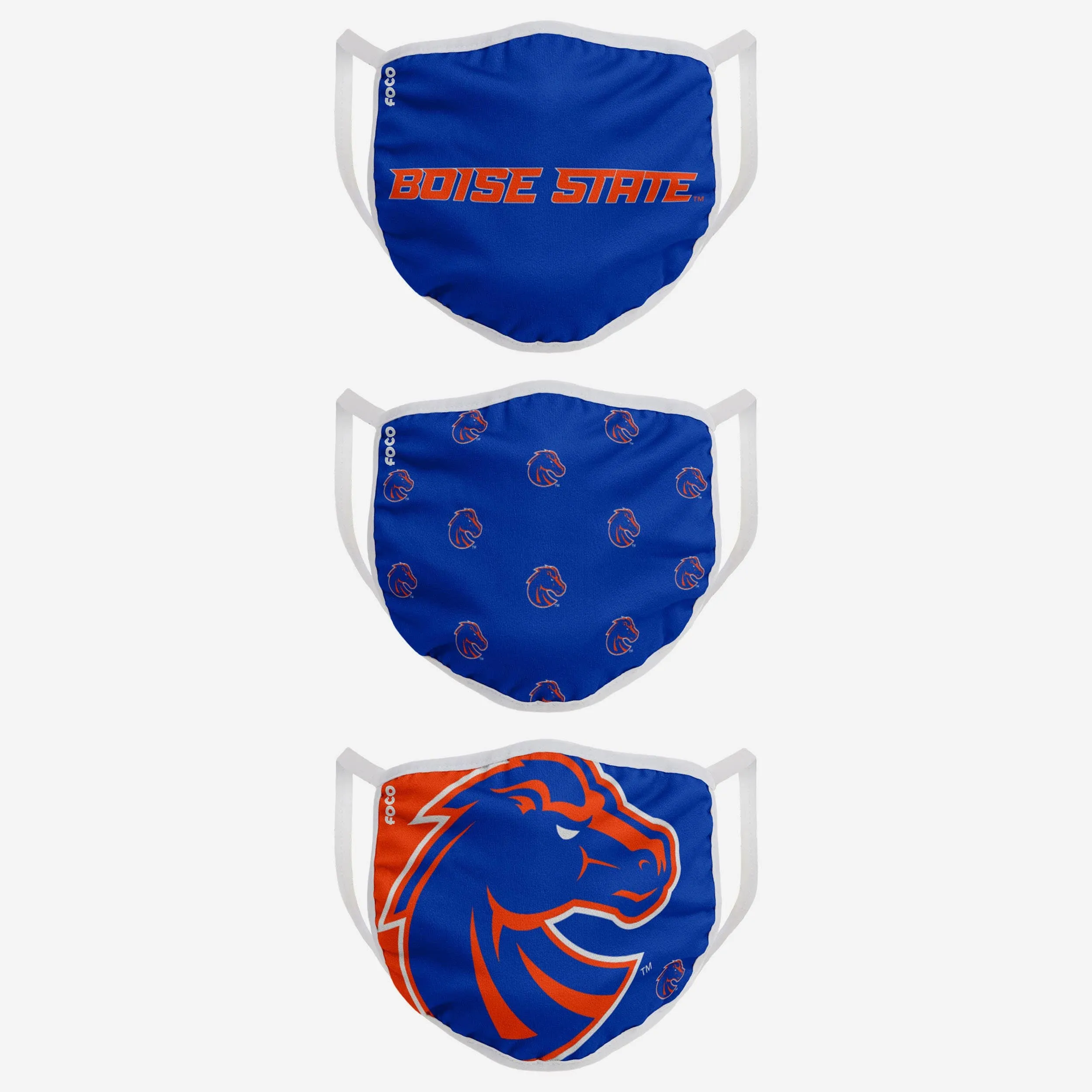 Boise State Broncos 3 Pack Face Cover