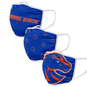 Boise State Broncos NCAA 3 Pack Face Cover