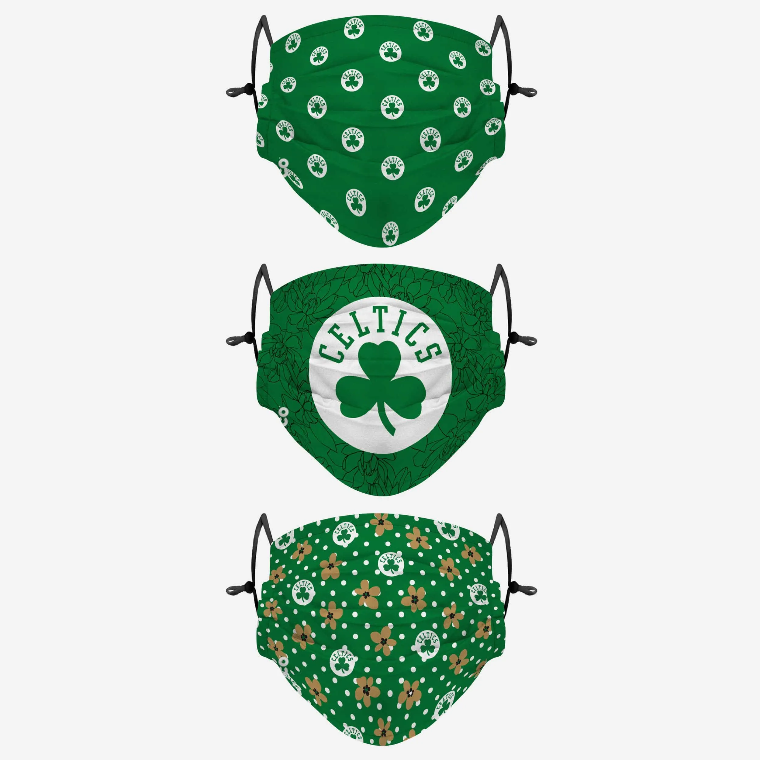 Boston Celtics Gameday Gardener 3 Pack Face Cover