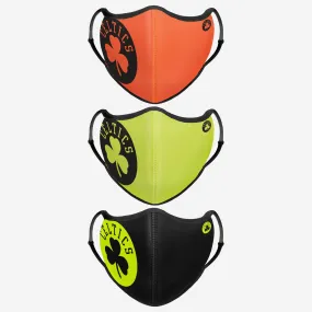 Boston Celtics Highlights Sport 3 Pack Face Cover