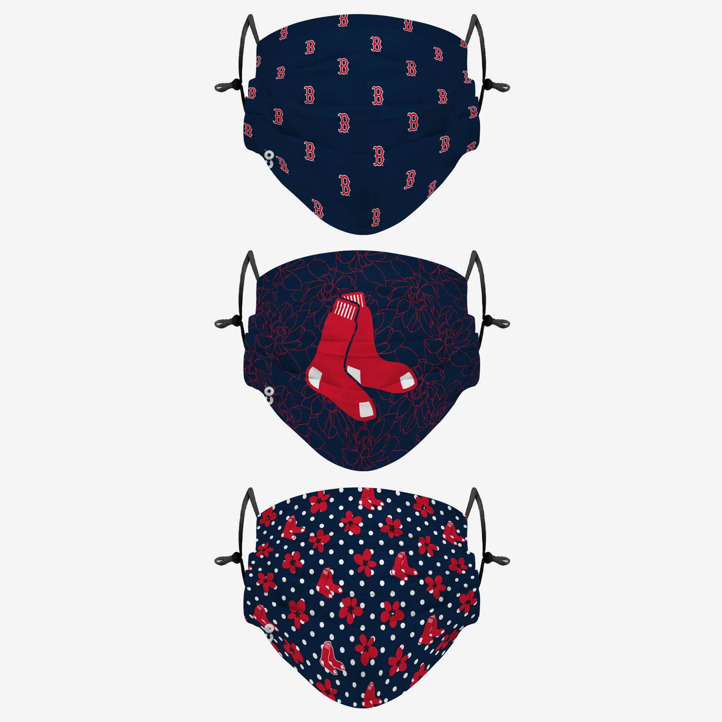 Boston Red Sox Gameday Gardener 3 Pack Face Cover