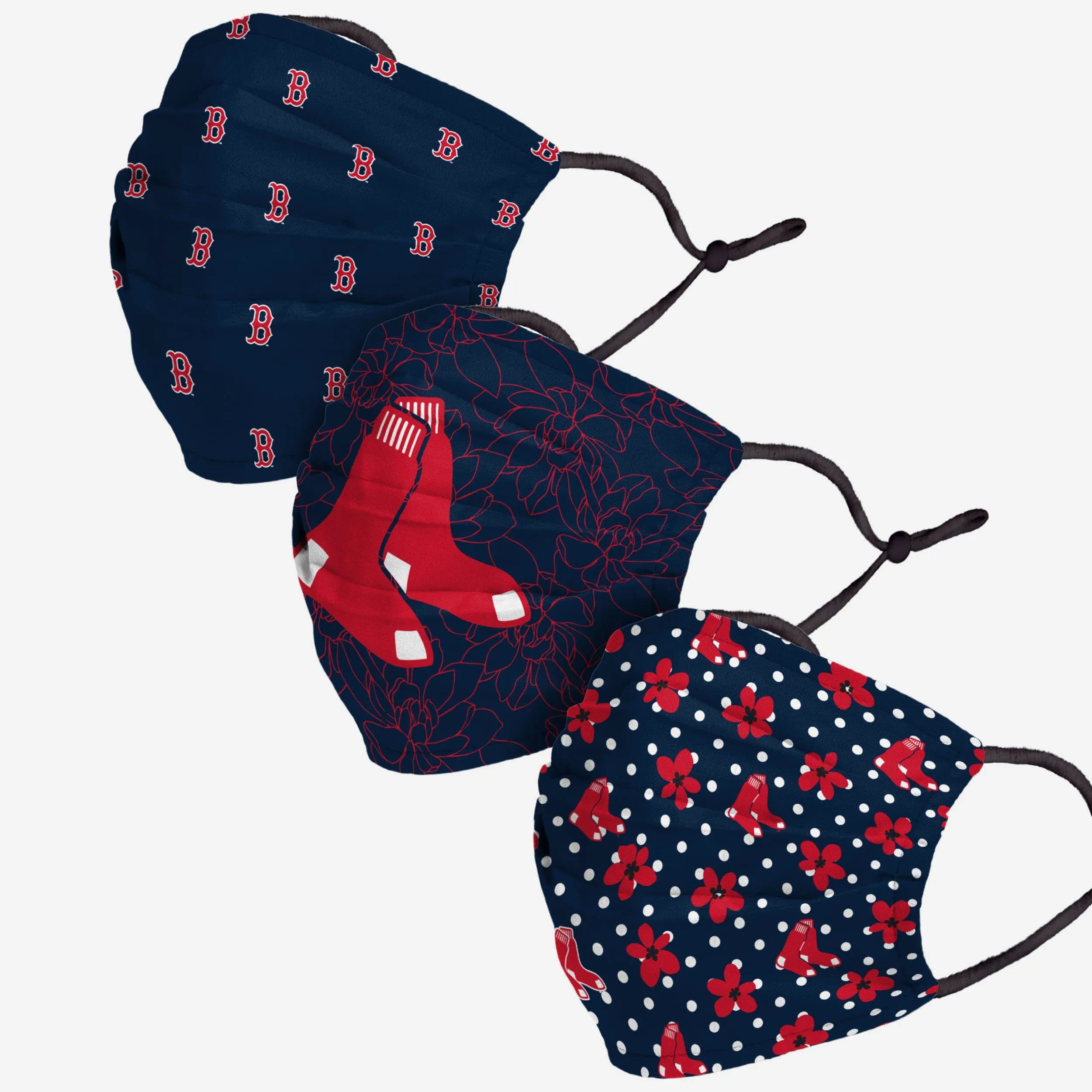 Boston Red Sox Gameday Gardener 3 Pack Face Cover