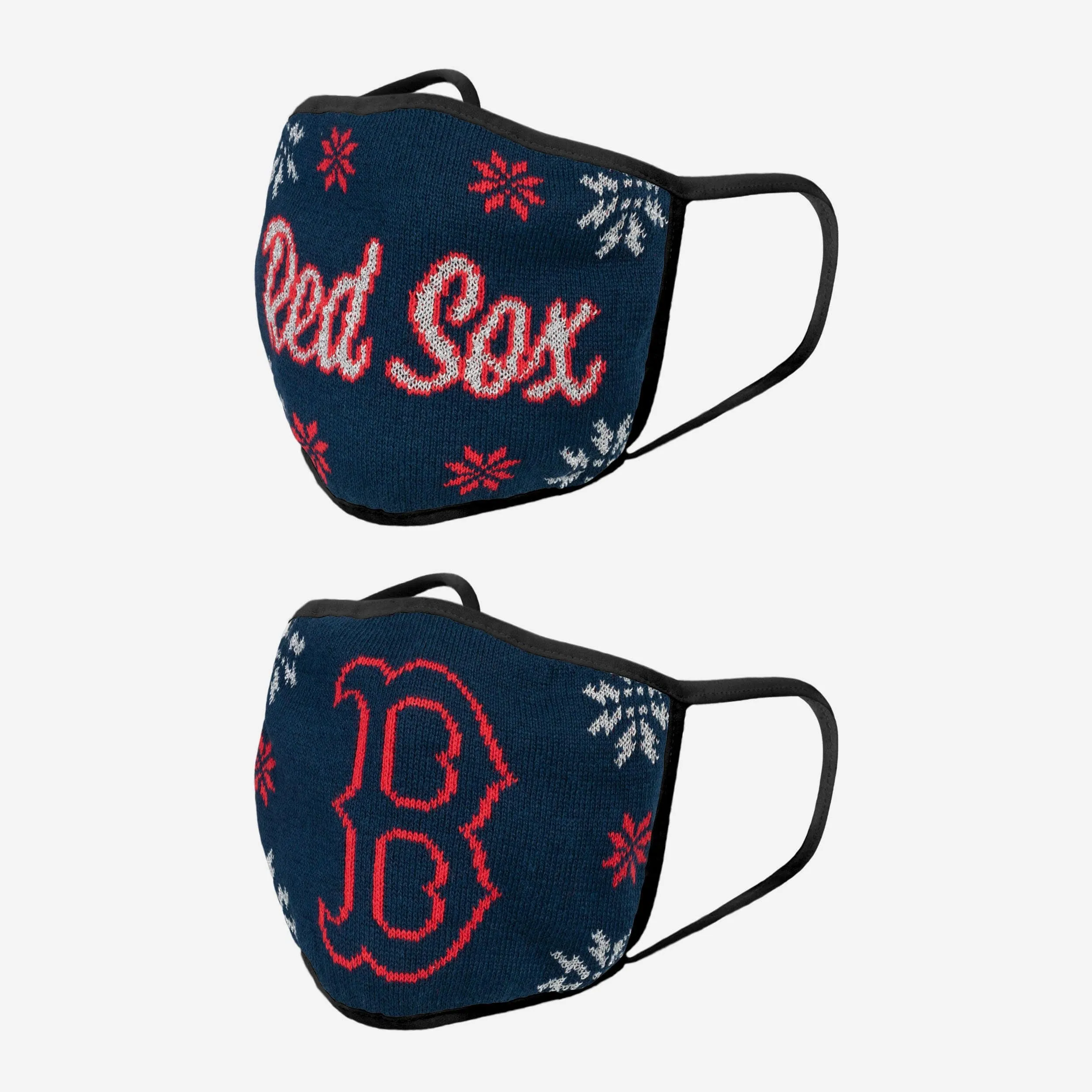 Boston Red Sox Womens Knit 2 Pack Face Cover