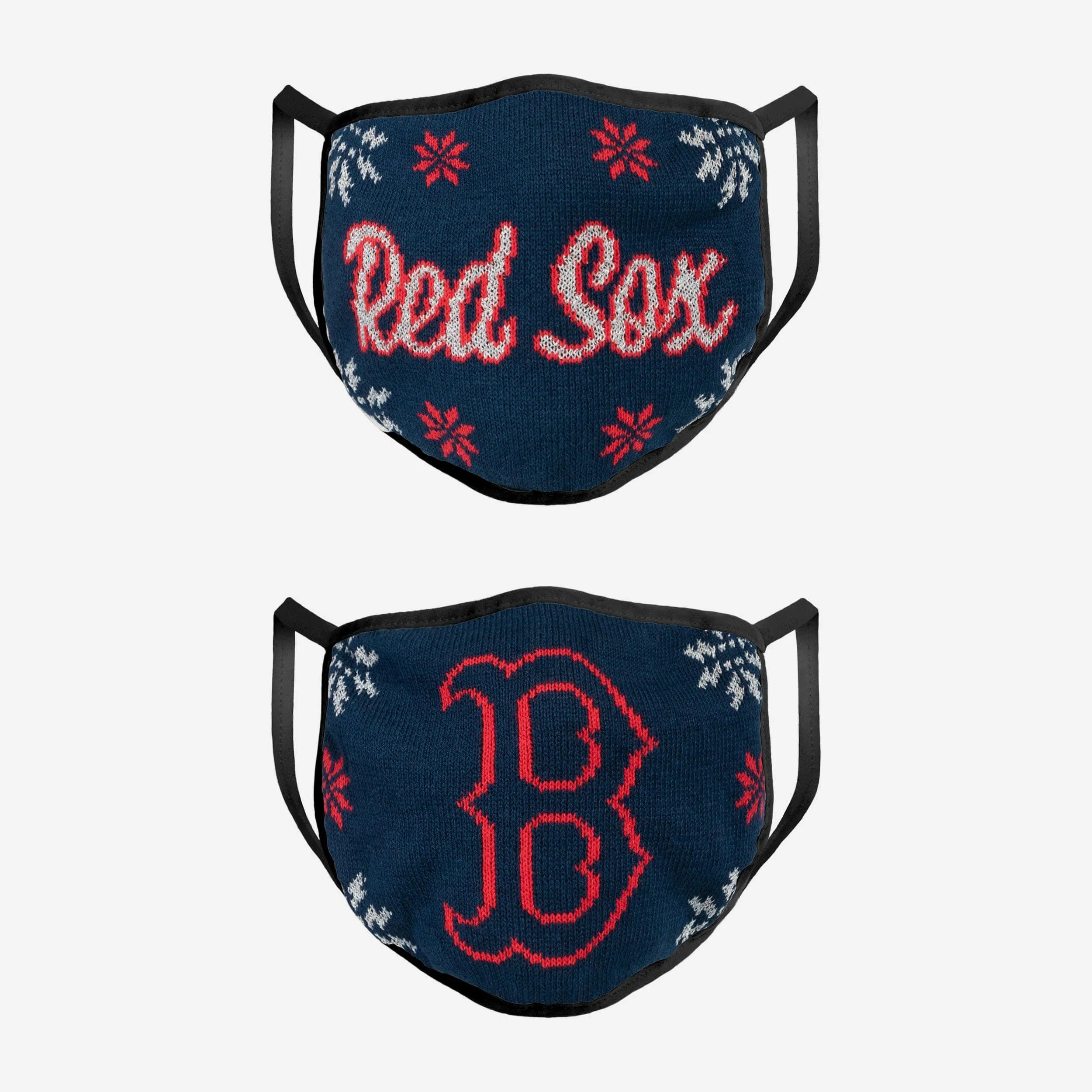 Boston Red Sox Womens Knit 2 Pack Face Cover