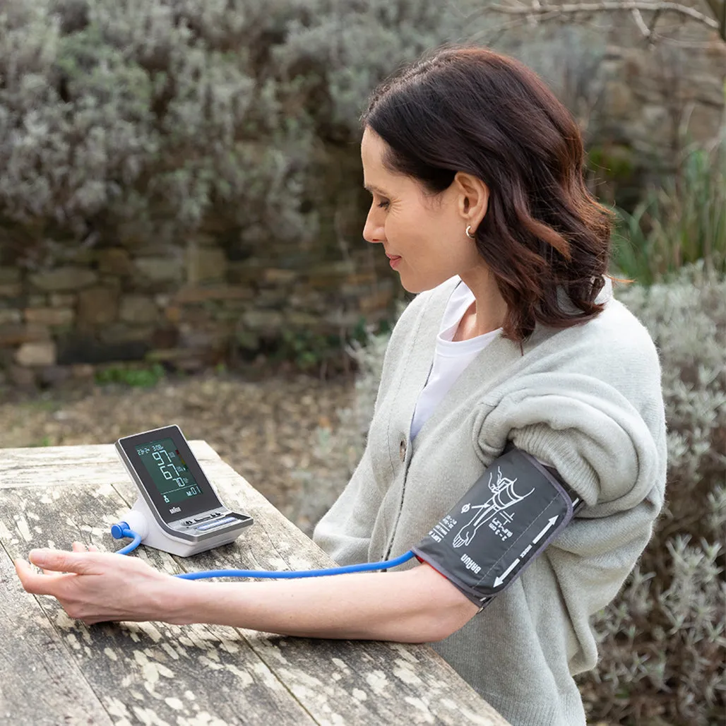 Braun ExactFit™ 3 Upper Arm Blood Pressure Monitor | Clinically Accurate, Comfortable, and Easy-to-Use