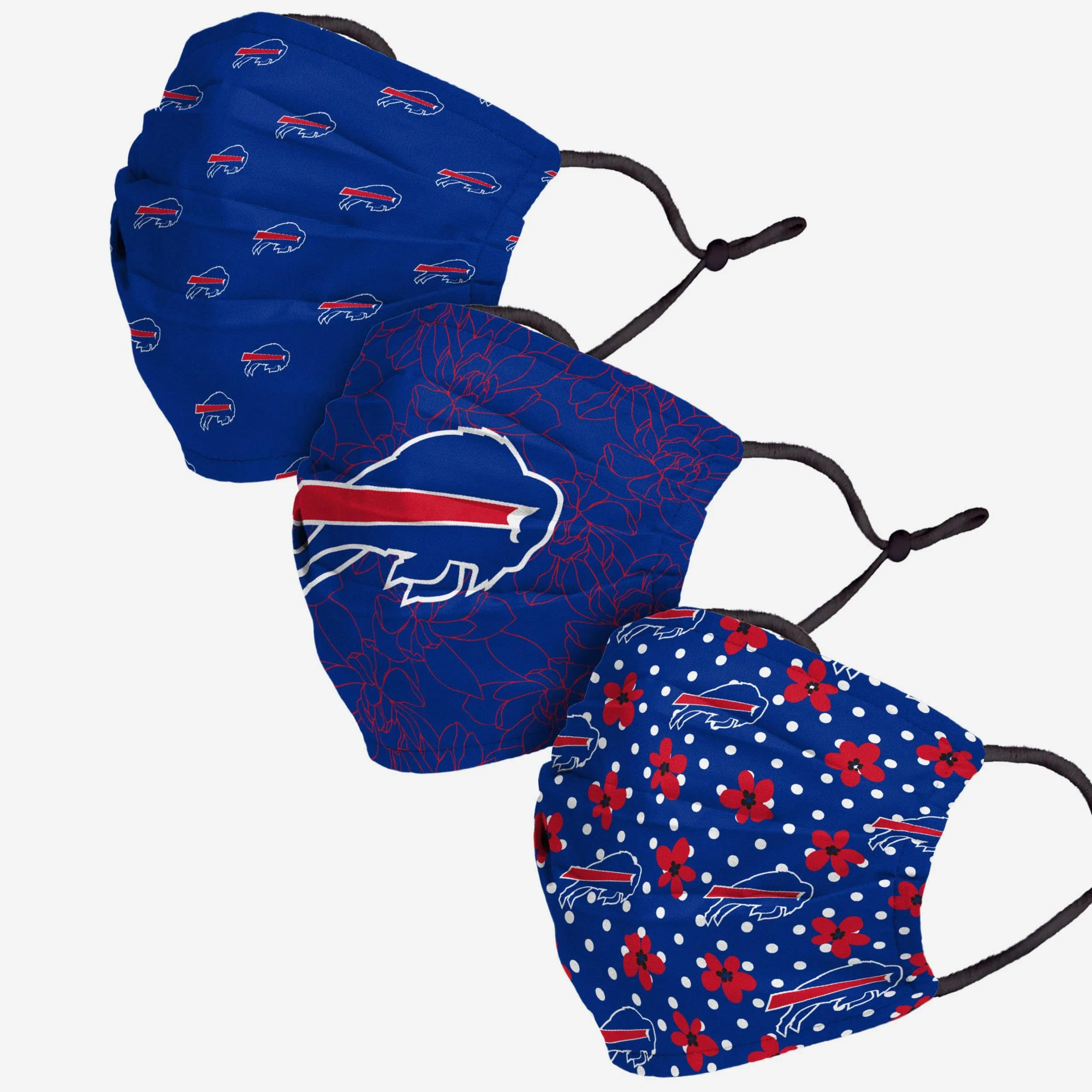 Buffalo Bills Gameday Gardener 3 Pack Face Cover