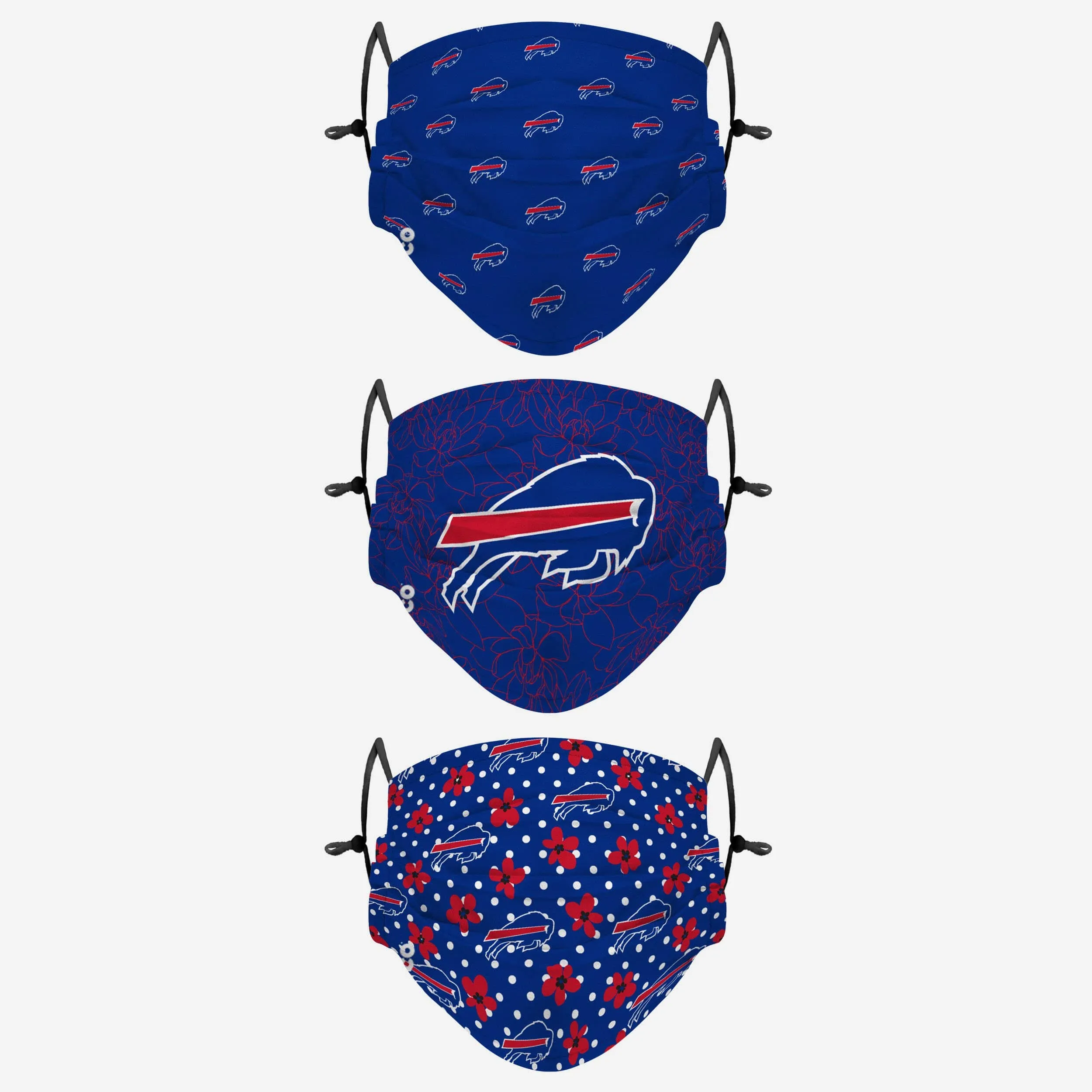 Buffalo Bills Gameday Gardener 3 Pack Face Cover