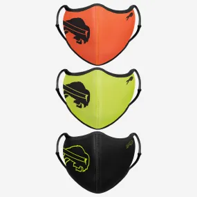 Buffalo Bills Highlights Sport 3 Pack Face Cover