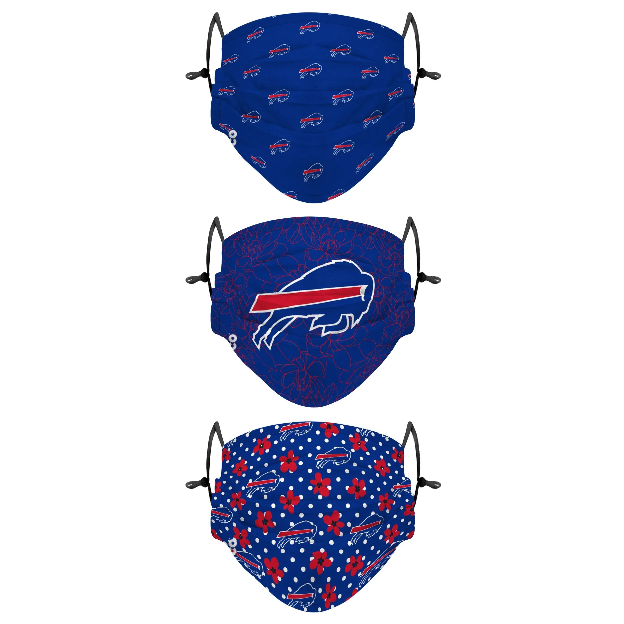 Buffalo Bills NFL Gameday Gardener 3 Pack Face Cover