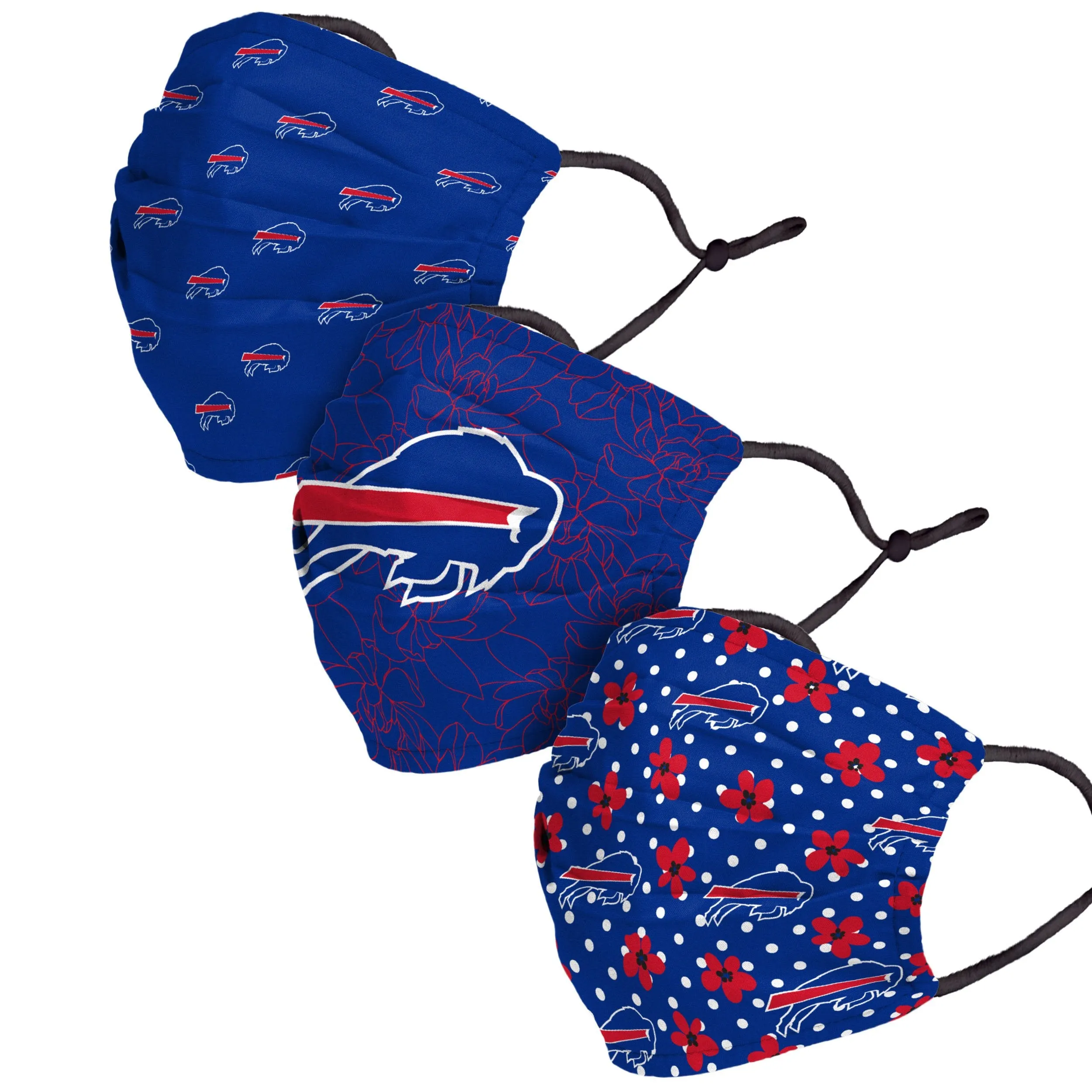 Buffalo Bills NFL Gameday Gardener 3 Pack Face Cover
