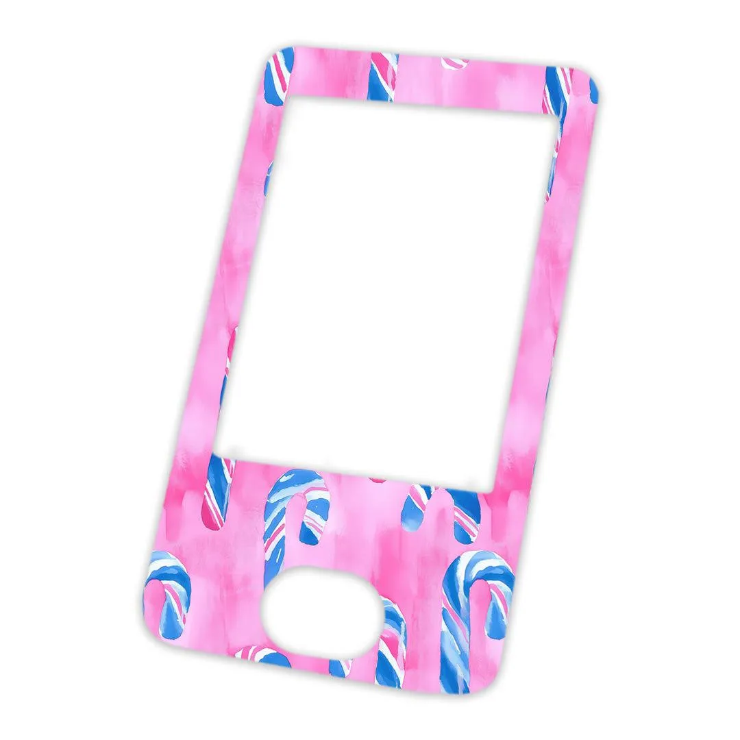 Candy Canes Sticker for DEXCOM G6 Touchscreen Receiver