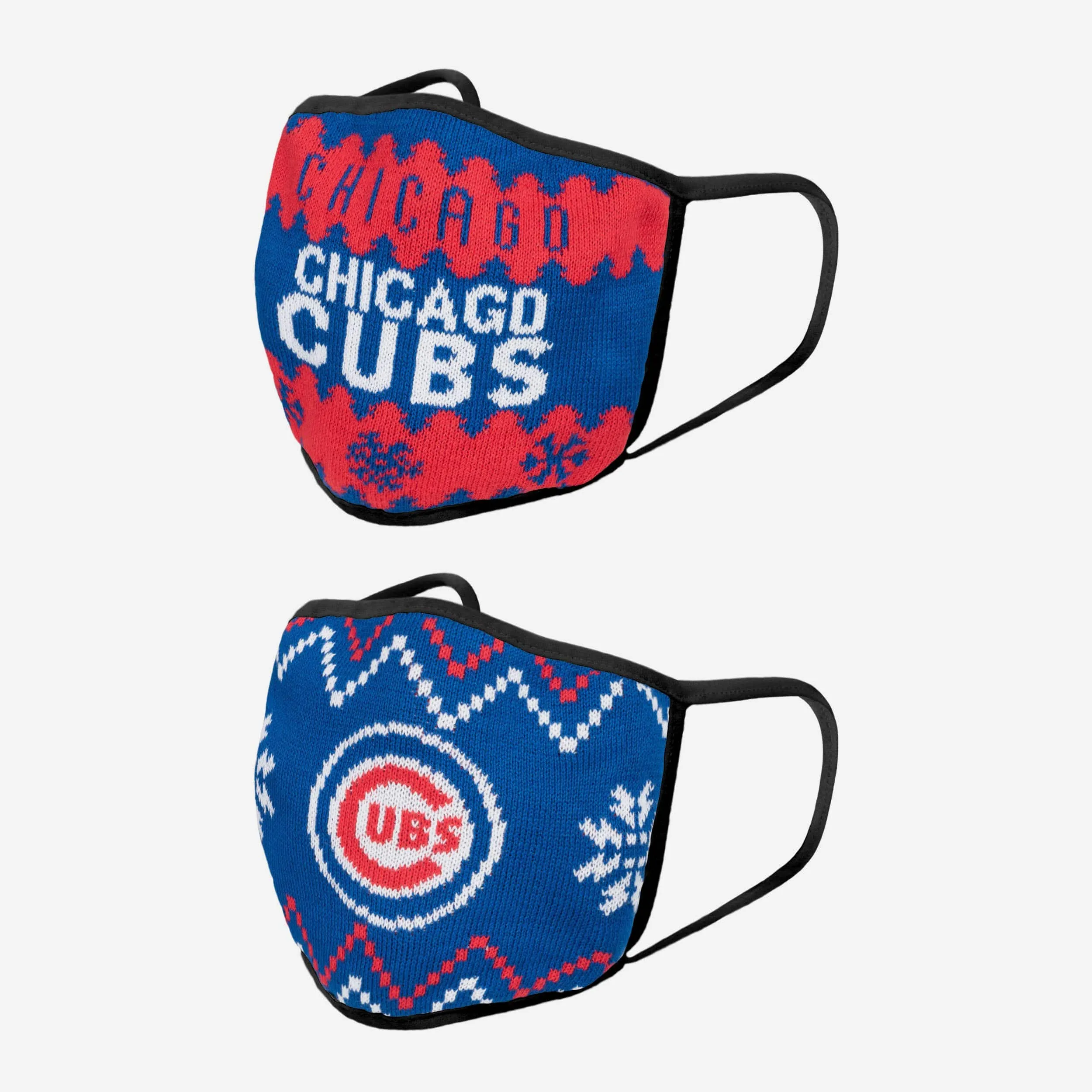 Chicago Cubs Knit 2 Pack Face Cover