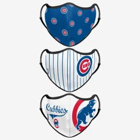 Chicago Cubs Thematic Sport 3 Pack Face Cover