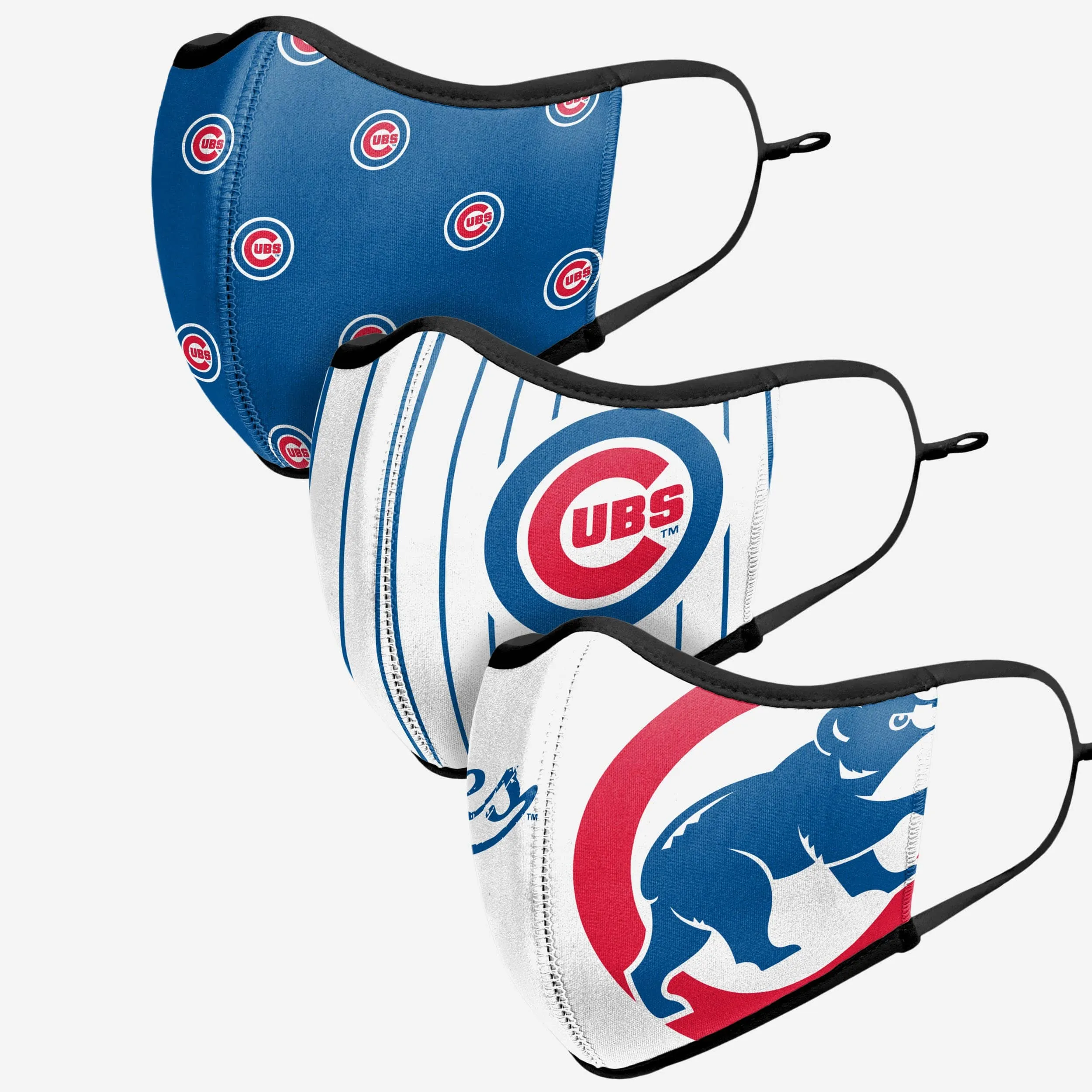Chicago Cubs Thematic Sport 3 Pack Face Cover