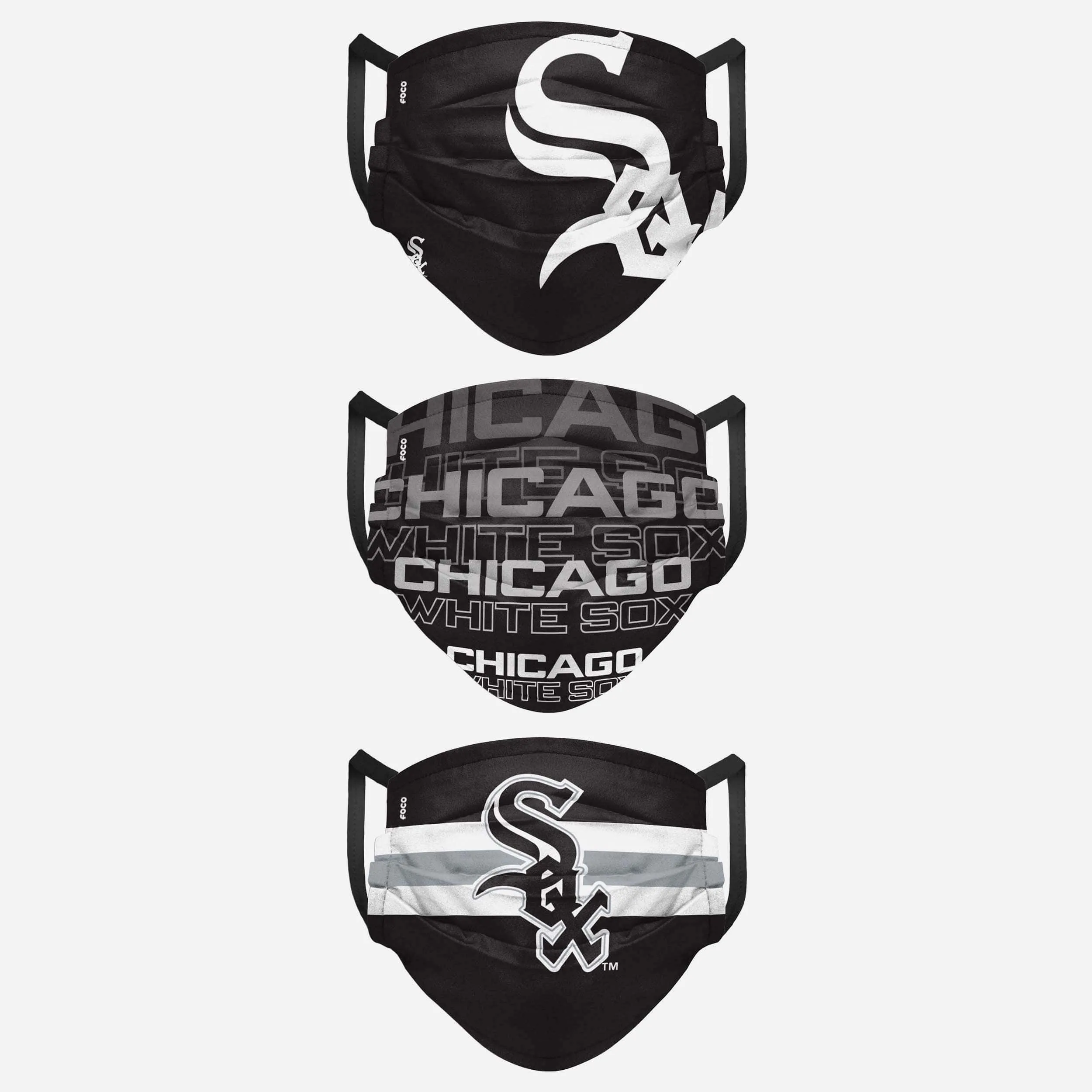 Chicago White Sox Matchday 3 Pack Face Cover