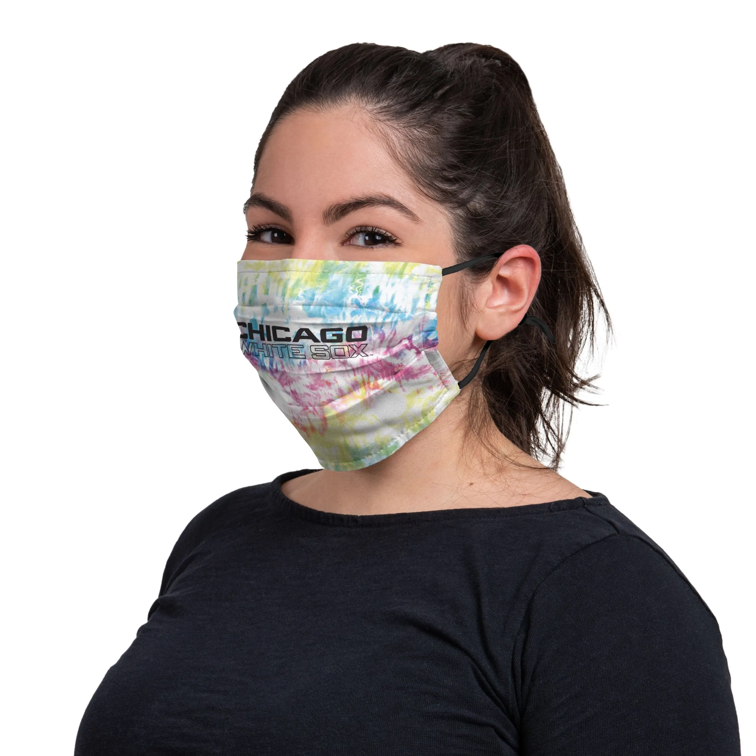 Chicago White Sox MLB Neon Floral 3 Pack Face Cover