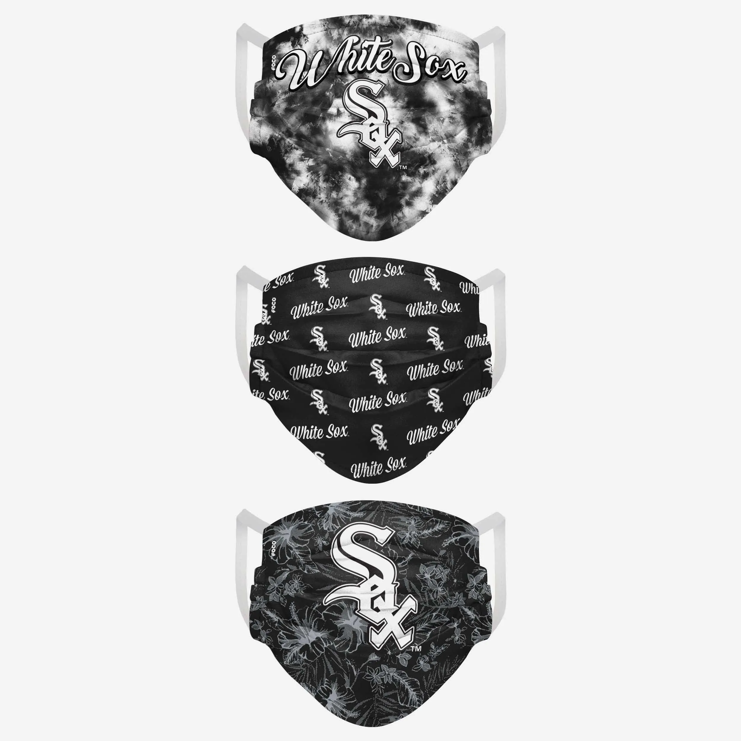 Chicago White Sox Womens Matchday 3 Pack Face Cover