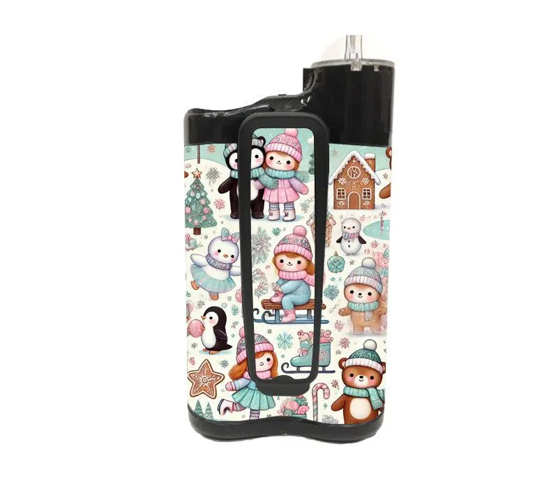 Christmas Scene Sticker for Medtronic MiniMed 770G & 780G