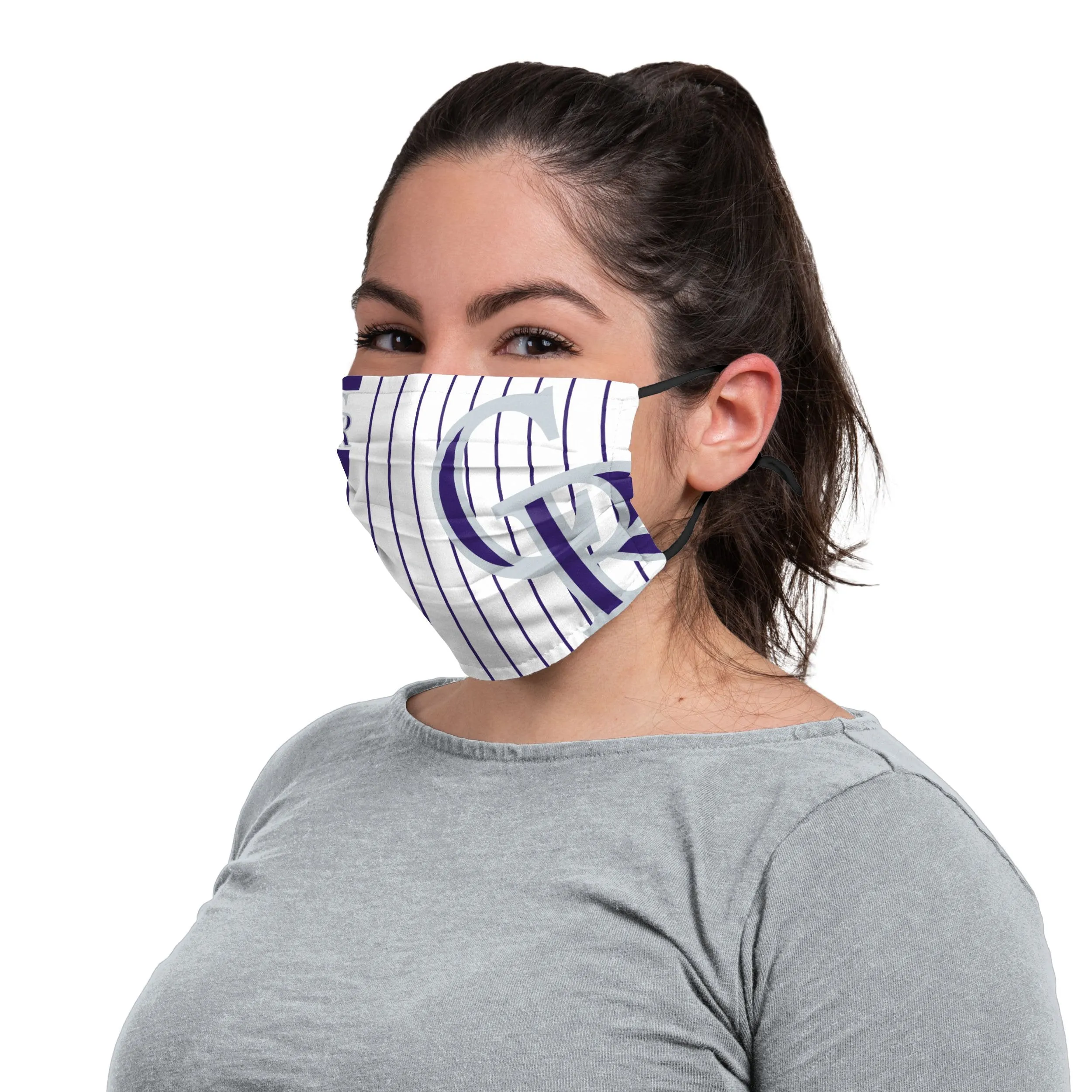Colorado Rockies MLB Big Logo Gameday Face Cover
