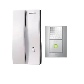 Commax نظام الاتصال الداخلي الصوتي | DP-2S/DR-2L | نظام اتصال ثنائي الاتجاه للأبواب