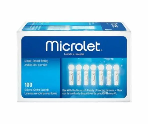 Contour Next Microlet Lancets Box 100 Pack