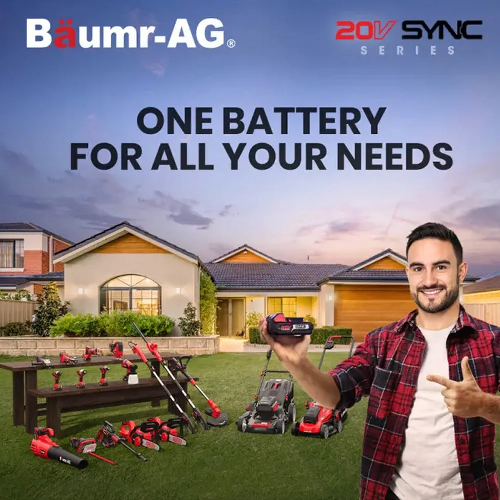 Cordless Heat Gun 550°C 20V, Battery & Charger - Baumr-AG