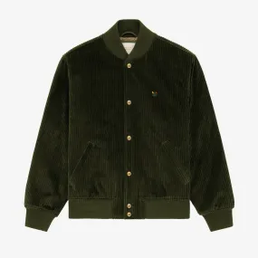 Corduroy Crest Varsity Jacket