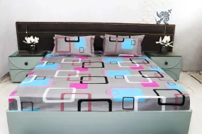 Cottington Lane Bed Sheet for Double Bed with 2 Pillow Cover