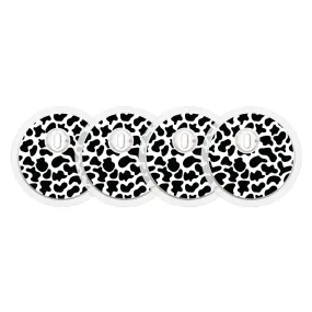 Cow Print Sticker Designed for the FreeStyle Libre 3 Sensor
