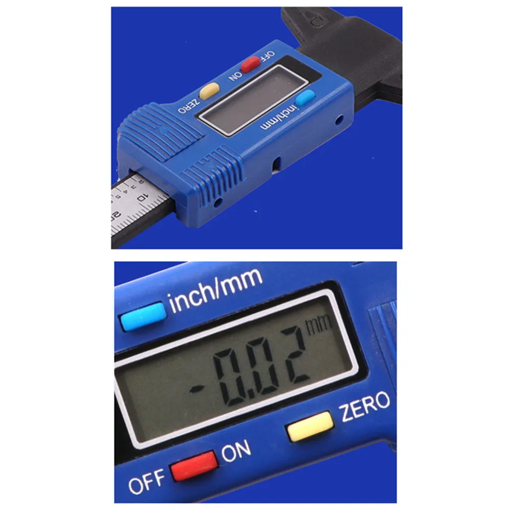 Digital Car Tire Tread Depth Gauge Meter Built-in Bluetooth