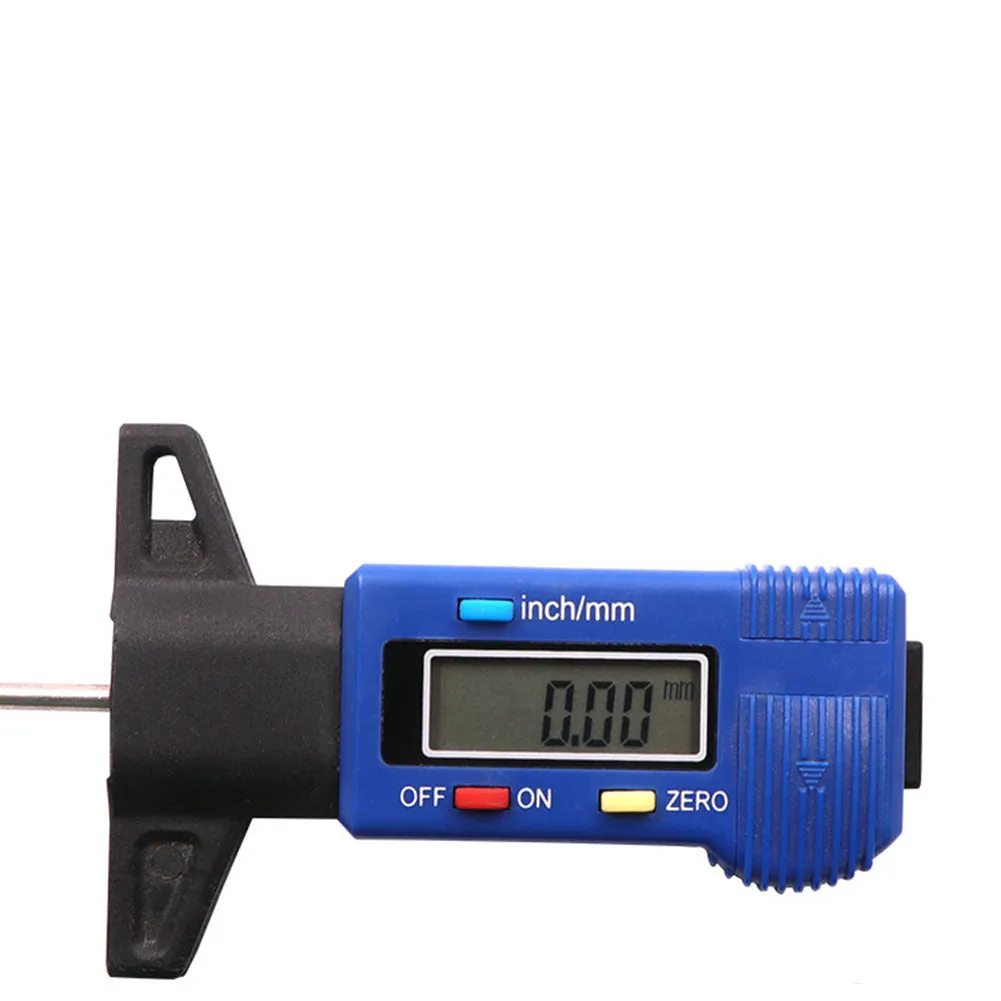 Digital Car Tire Tread Depth Gauge Meter Built-in Bluetooth