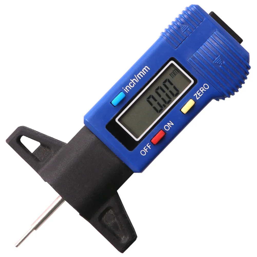 Digital Car Tire Tread Depth Gauge Meter Built-in Bluetooth