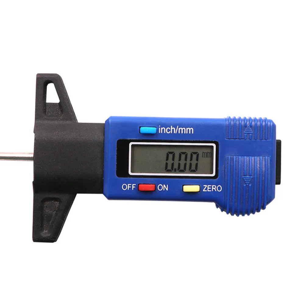 Digital Car Tire Tread Depth Gauge Meter Built-in Bluetooth
