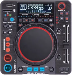 DJ Tech USOLO FX Compact DJ Media Player and Controller