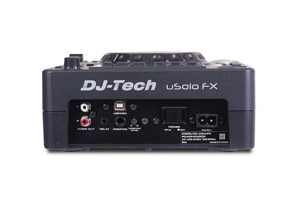 DJ-Tech USOLO FX Compact DJ Media Player and Controller