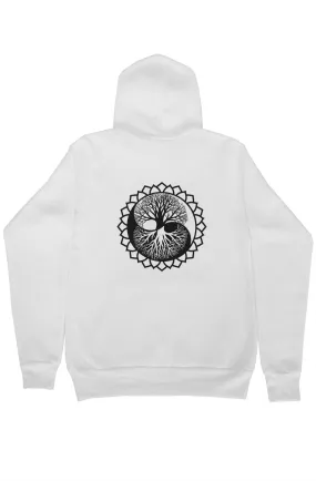 Dragon Foxx™ - Tree of Life - Women's White Pullover Hoodie