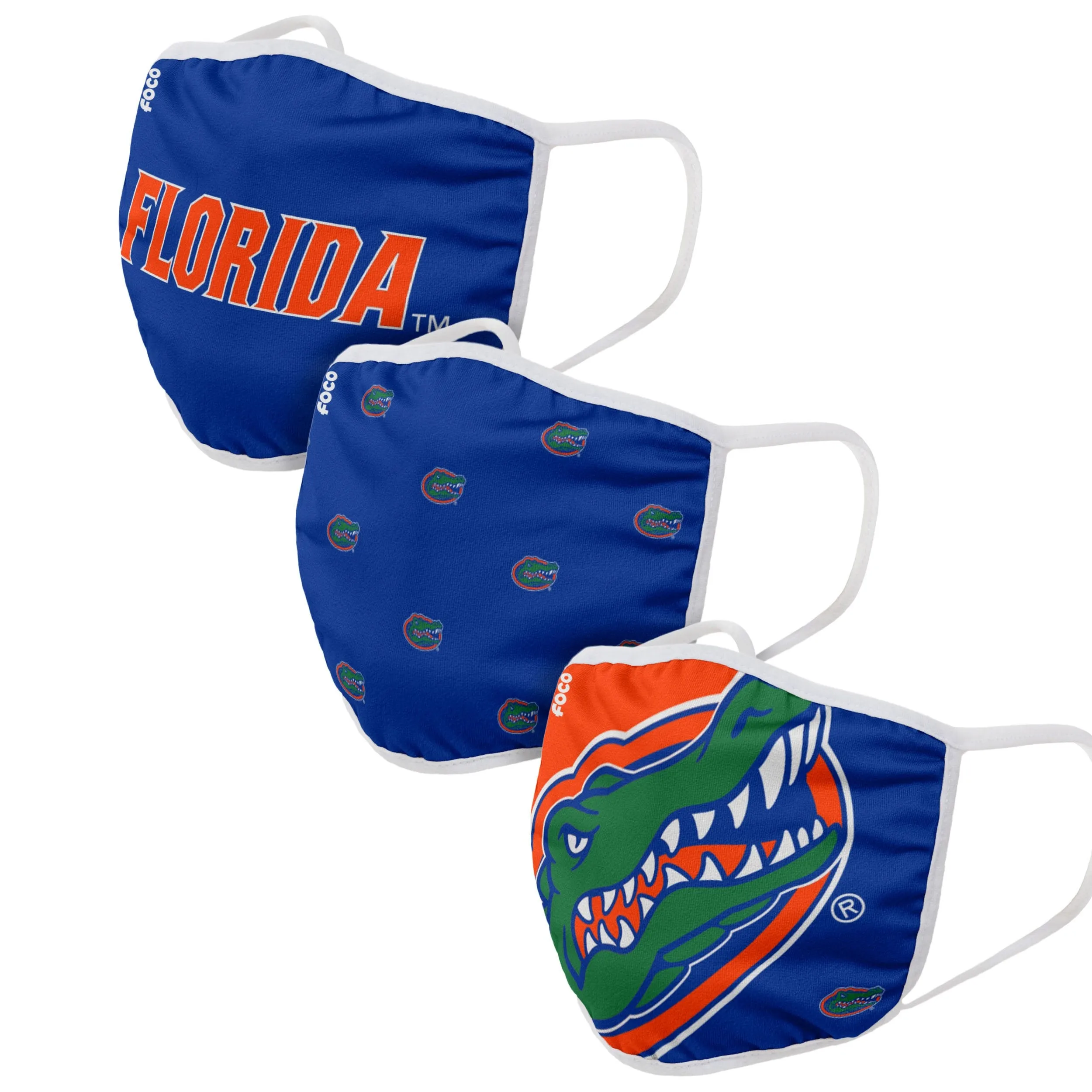 Florida Gators NCAA 3 Pack Face Cover