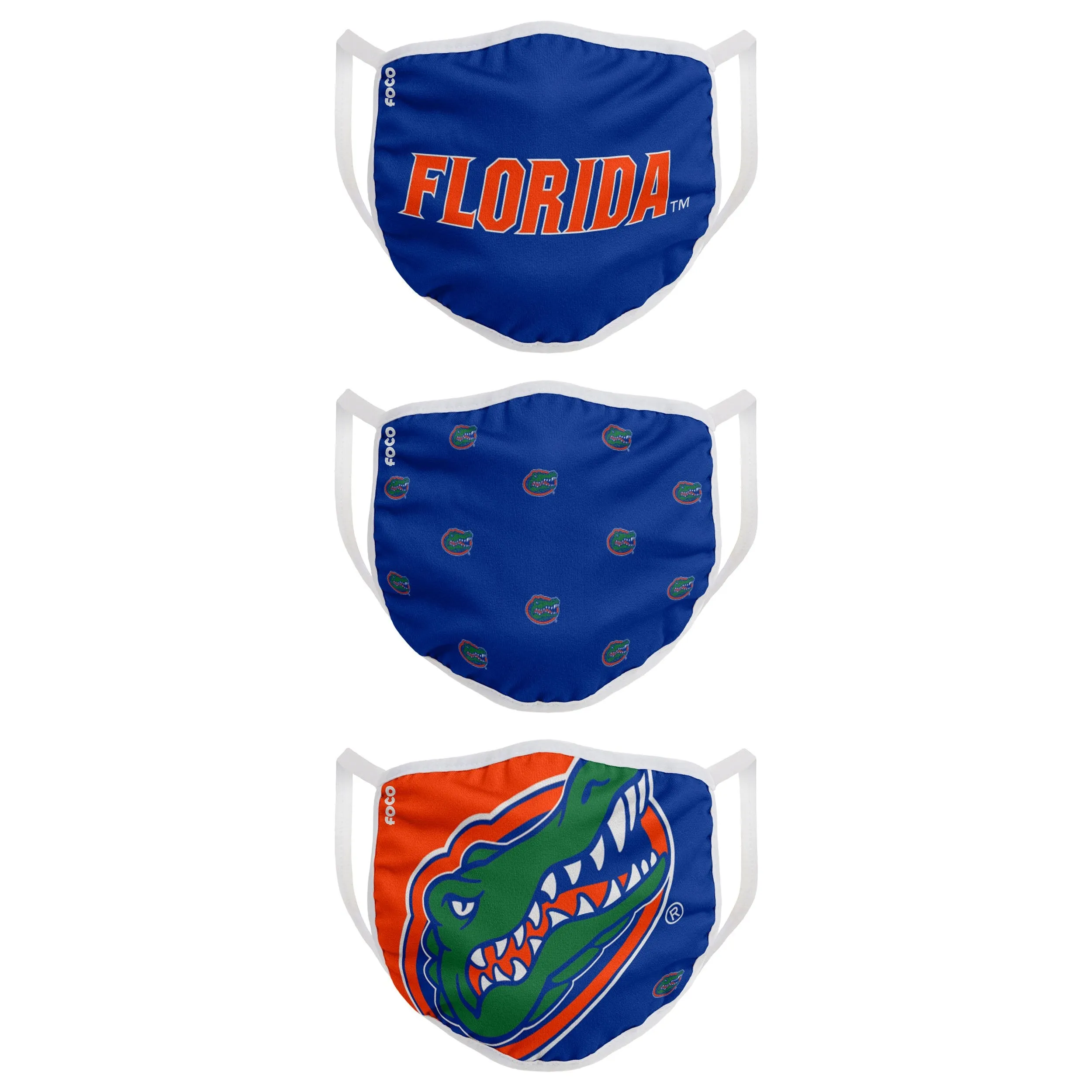 Florida Gators NCAA 3 Pack Face Cover
