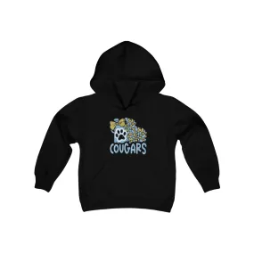 Gildan - Softstyle Youth Midweight Hooded Sweatshirt - Cougars Cheer