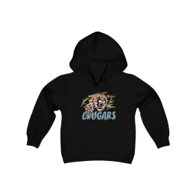 Gildan - Softstyle Youth Midweight Hooded Sweatshirt - Cougars