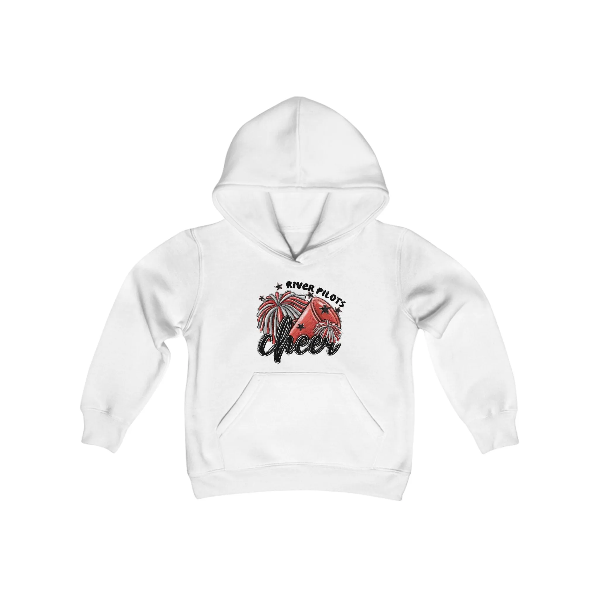 Gildan - Softstyle Youth Midweight Hooded Sweatshirt - River Cheer
